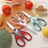 Vutyvve Kitchen Scissors, 3 Removable Kitchen Scissors, Stainless Steel Blades,