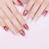 Set of 24 Star Moon 3D Cute Decorative Nail Tips,