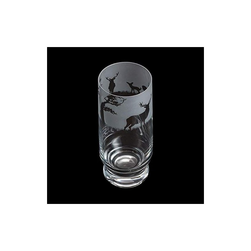 Dartington Crystal TU3407/6/STAG Aspect Highball Stag, 160 mm (H) 38