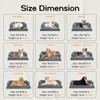 Dog Bed Medium Size Dog-Orthopedic Waterproof Bed for Dogs,Foam Couch
