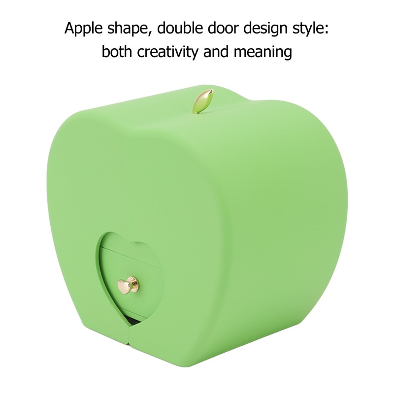 Rose Jewelry Box Apple Rose Shape Acrylic Jewelry Gift Box