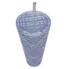 Starbucks 2022 Holiday Jewel Venti 24oz Tumbler with Straw (White)
