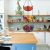 Hossejoy Hanging Basket, 3 Levels, Fruit Basket for Hanging with