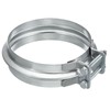 PATIKIL Pipe Clamp, 4 Inch (100 mm) Adjustable Galvanised Iron