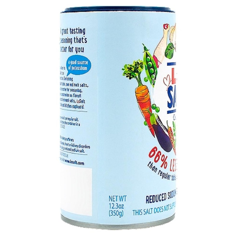 Lo Salt Reduced Sodium Salt (350g) - Pack of 2