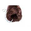Handmuff Handwarmer color brown 100% Sheepskin