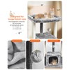 SYANDLVY Cat Tree for Indoor Cats Large Adult, Modern Activity