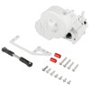 ZIJOT Metal Complete Transmission Gearbox with Dig Gear for 1:10