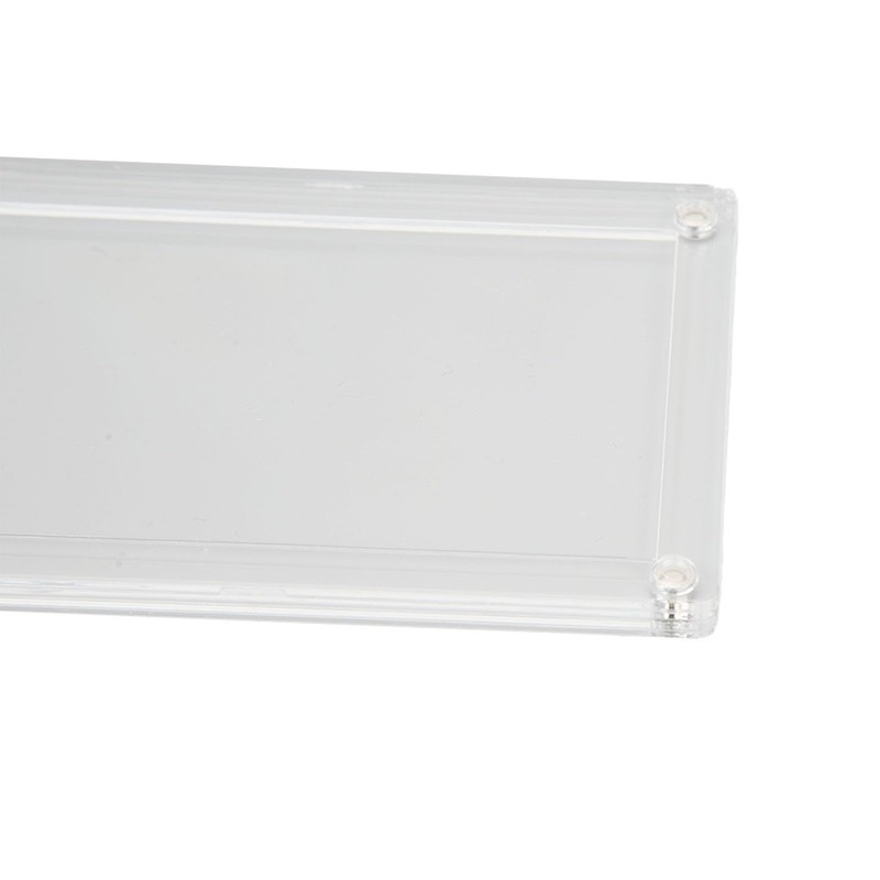 Refrigerator Photo Frames, Acrylic Magnetic Double Sided Transparent Fridge Picture