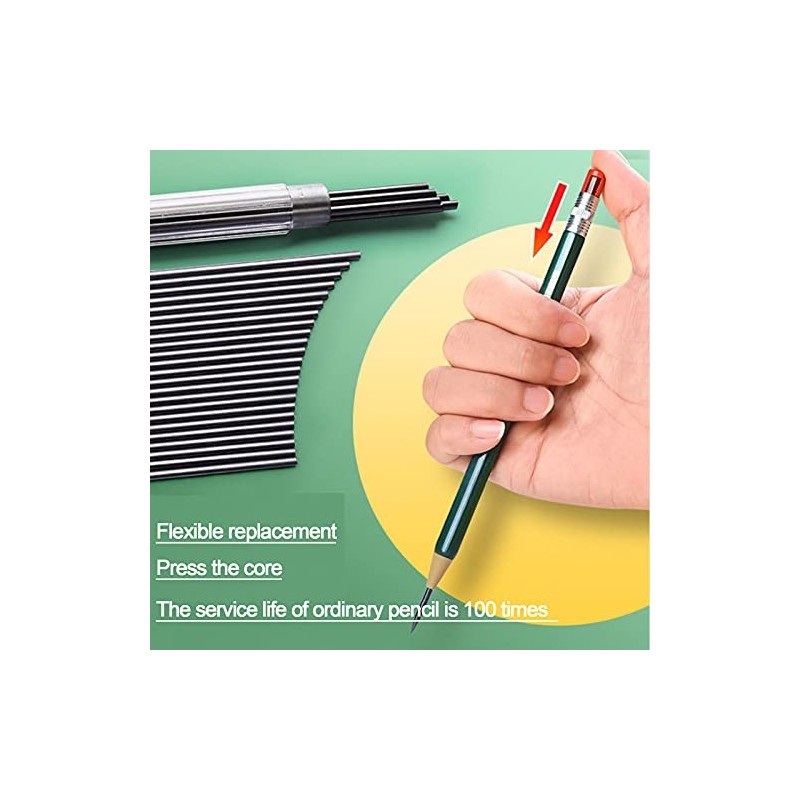 Yeastoy 85 Pcs Solid Carpenter Pencil Set Includes 5 Construction