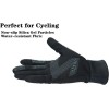 OZERO Winter Thermal Gloves Men Women Touch Screen Water Resistant
