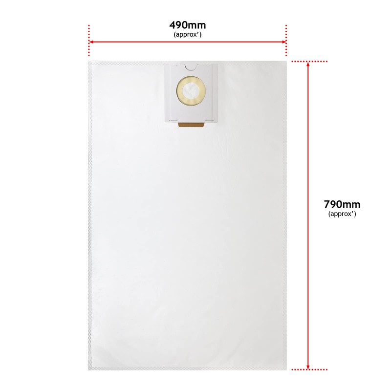SPARES2GO Bag Compatible with Festool CT CTL CTM CT HEPA
