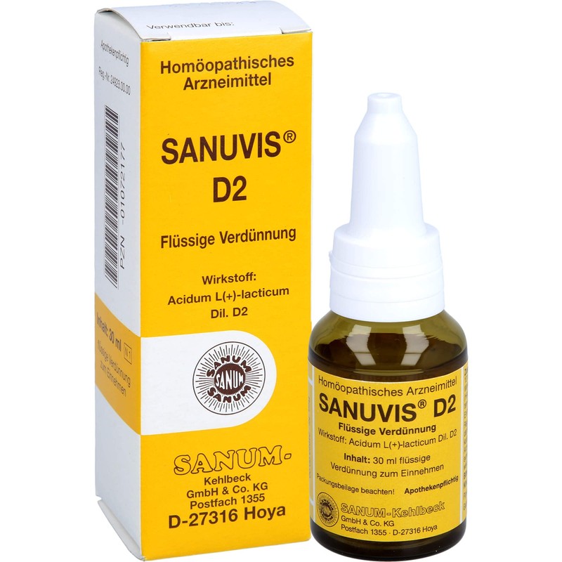 SANUVIS d 2 drops 30ml