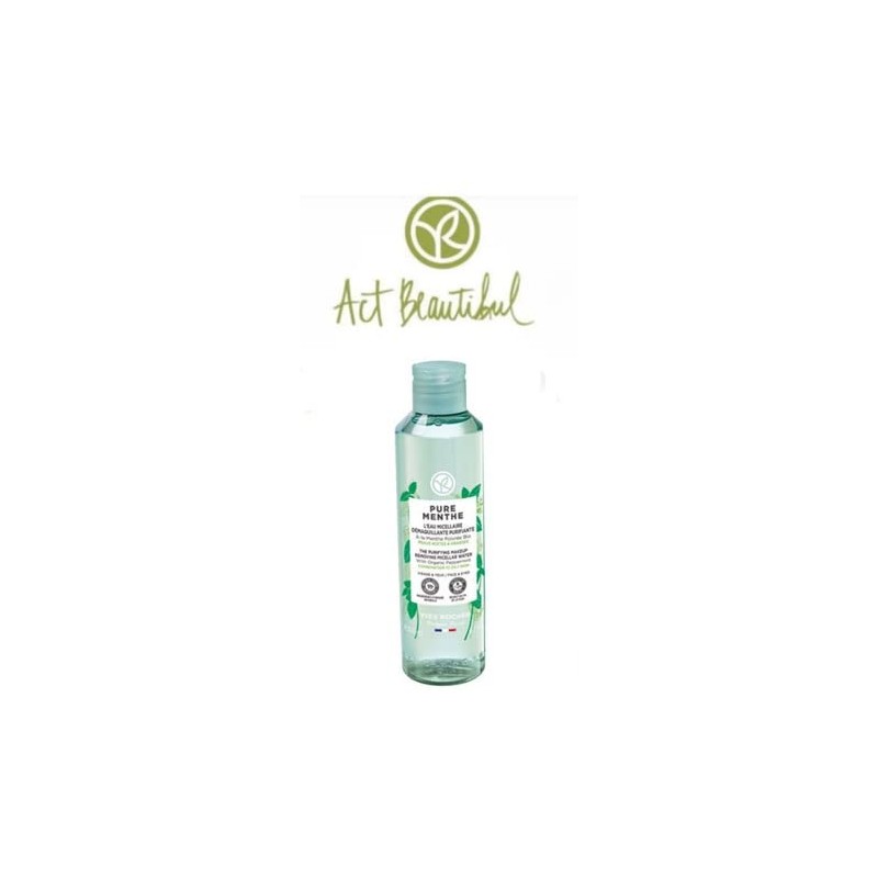 Agua Micelar Desmaquillante Purificante Yves Rocher