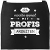 MoonWorks Funny BBQ Apron for Men with Saying Ich möchte