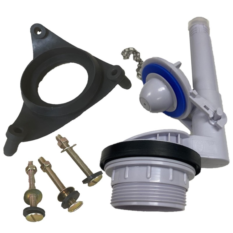 Kohler Alouette Replacement Toilet Flush Valve Kit with Adjustable Overflow