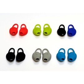 Good Generic 2 pcs Left + Right sides Spare Ear Tips Gel Kit for Plantronics Backbeat Fit PLT - YELLOW