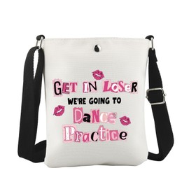 WCGXKO Dance Practice Inspired Crossbody Bag Dance Mom Gift Dance Squad Gift Gymnastics Lover Gift (Dance Practice Cro CA)