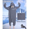 sazpajacos Walrus One-Piece Pyjamas Funny Walrus Animal Pyjamas Walrus Romper