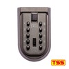 TSS Push Button Wall Mounted Key Safe - Outdoor Key