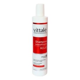 Shampoo Intensficiador De Cabello Rojo Vittale 300ml