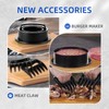 Electric Meat Grinder,3000W Max Stainless Steel Meat Mincer with 2