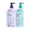 Clean & Clear 2-Pack Day & Night Daily Face Cleansers,