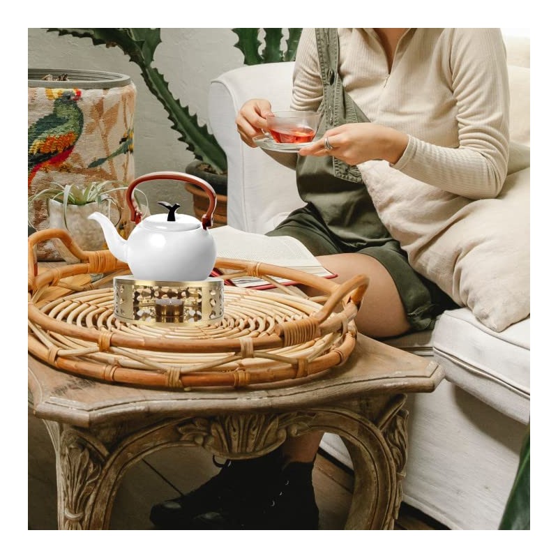 Teapot Warmer Stainless Steel Tea Warmer Tea Light Holder Teapot