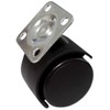 Aerzetix: 4 x Furniture Castors Swivel Diameter 40 mm Height