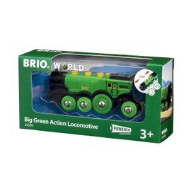 BRIO: Big Green Action Locomotive - New