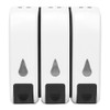 Wall Mount Soap Dispenser Bathroom Shower Shampoo Liquid Lotion Sanitizer