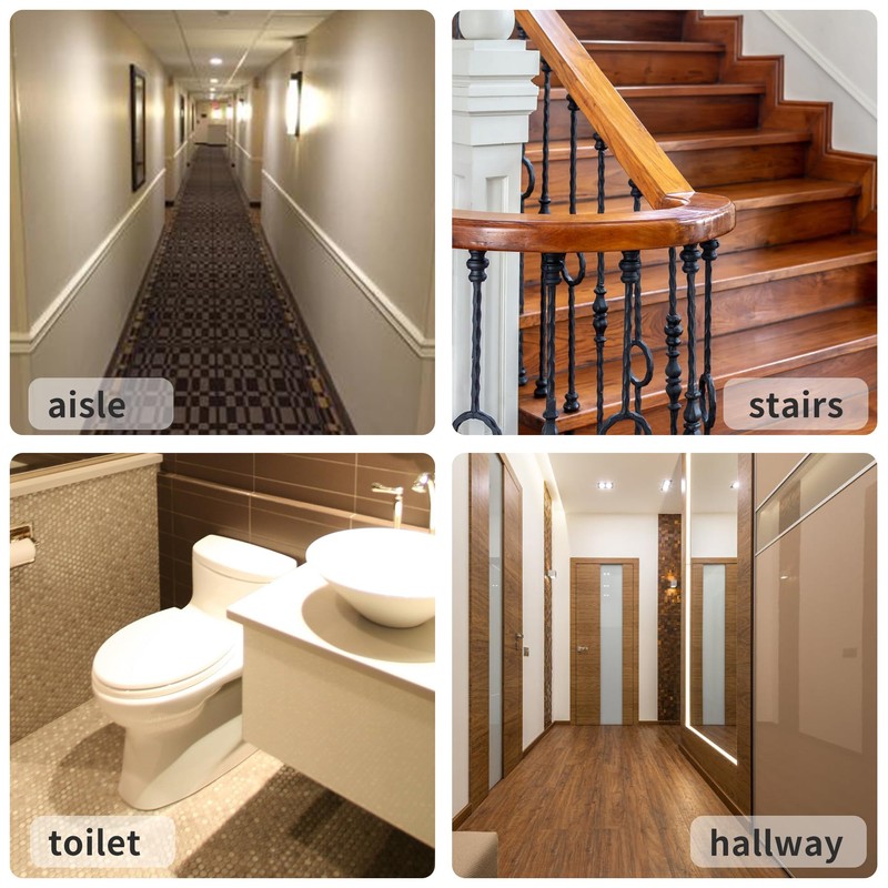 6-Pack Motion Sensor Light Switch, PIR Infrared Sensor, 30S Time