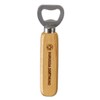 Borussia Dortmund Unisex BVB Flaskeåbner Med Træhåndtag Bottle Opener, Wood,