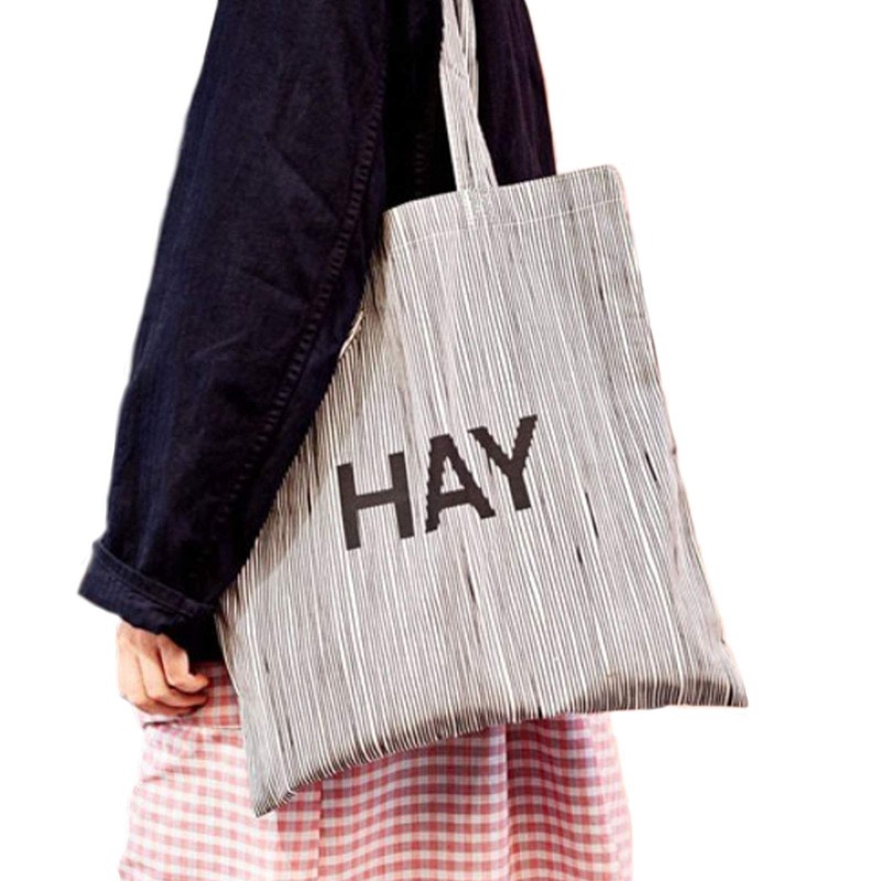 [HAY] Hey Tote Bag Men's Women's Cotton Bag Cotton Bag
