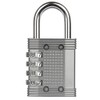 FortLocks Padlock - 4 Digit Combination Lock for Gym Outdoor