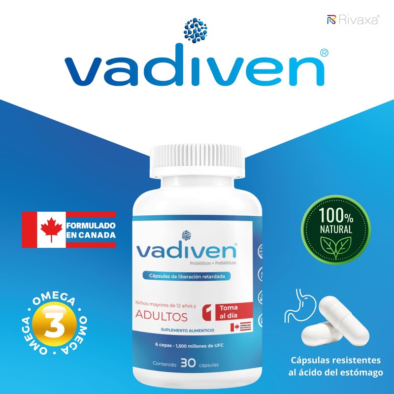 VADIVEN Probióticos 30 cápsulas
