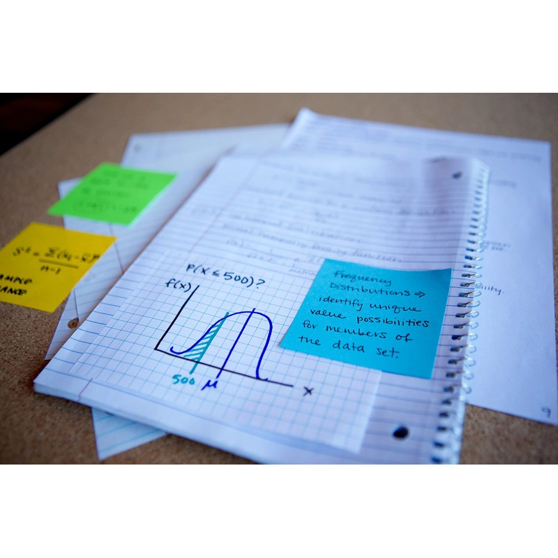 Post-it Super Sticky Notes, 4 in x 6 in, 2