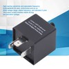 LED Flasher Relay Adjustable Frequency 3 Pin ABS Waterproof Module
