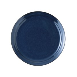 TAMAKI T-942109 Plate L, Hinata Navy, Diameter 6.3 x Height 0.7 inches (16.1 x 1.8 cm), Microwave and Dishwasher Safe