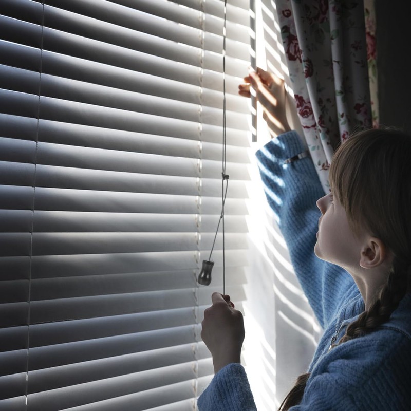 MAGICLULU 6Pcs Black Pvc Window Blind Cord Knobs - Easy