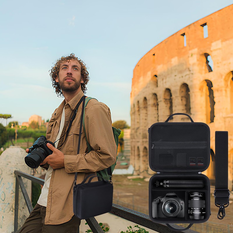 Peyyargo Hard Protective Case Compatible with Canon EOS 2000D/ R8