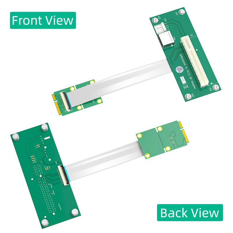 Mini PCIe to PCIe 8X Extension Cable 2.5Gpbs Plug and