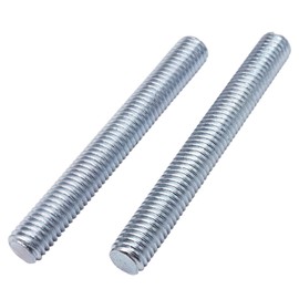 Marcopol M8 x 80 mm Zinc Plated Carbon Steel Fully Threaded Rods (Pack of 10)