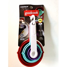 GoodCook 8pc Measuring Cup and Measuring Spoon Set