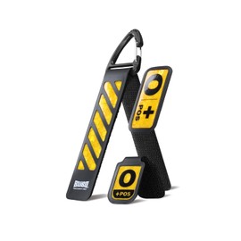 BANSA My Reflective Survival Pack (Key Ring/D Ring/Blood Type Sticker) Yellow 1PCS-High Visibility Gear for Night Walking,Running,Bike,Motorcycle,Camping,Walking&Cycling|White,Yellow,Green,Orange,Red