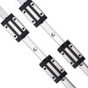200MM Linear Rail 2PCS HGR15 Linear Guide Rail HGH15 Linear