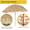 Backyard X-Scapes Tiki Thatch Tilt Beach and Patio Umbrella –