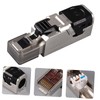 LABRIMP Shielded Connector Pass Through Modular Plug for Tool Installation