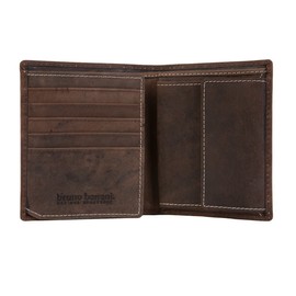 Bruno Banani 14 Wallet Unisex-Adult Brown Braun/braun Size: 1x12x10 cm (B x H x T)