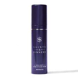 Saints & Sinners Award Winning Velvet Divine Hair Styling Potion, Thermal Protectant, Shine & Defrizzes Hair, Moisturizing Anti-Frizz Hair Cream, Helps Dry Hair, 3.4 oz